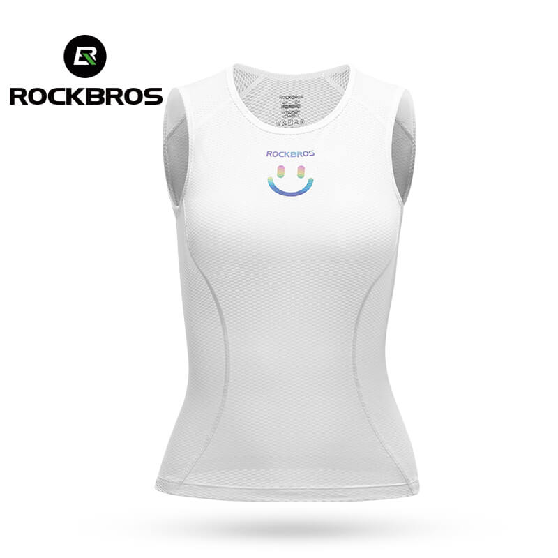 ROCKBROS Women's Cycling Vest  Base Layer Breathable Slim 3D Cutting
