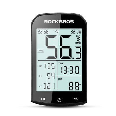 ROCKBROS Bike Computer ANT+ Bluetooth Waterproof GPS/BDS/Galileo Position System