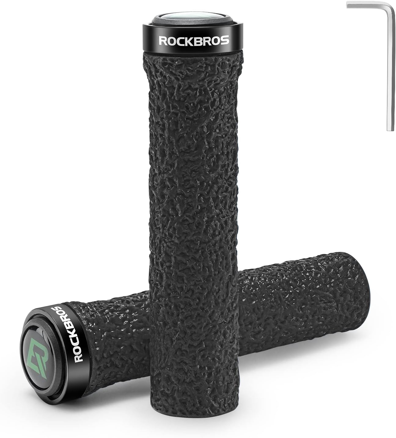 RockBros Mountain Road Bike Grips Bicycle Handlebar Grips Double Lock-on 2.22cm