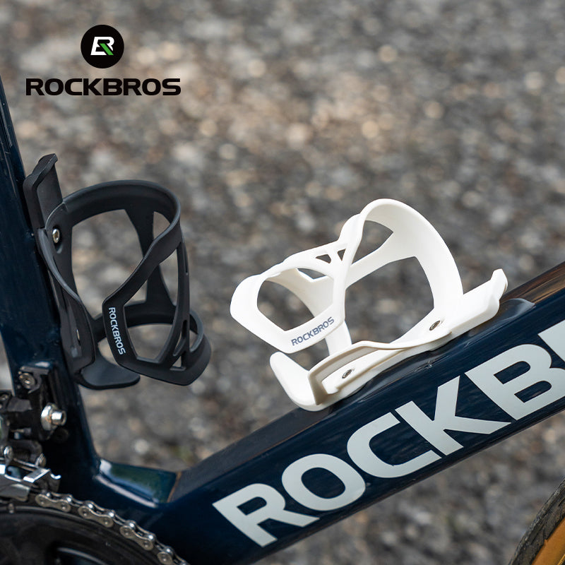 ROCKBROS Adjustable Bicycle Bottle Holder MTB Water Cages Cycling Drink Cup ABS Holder Mountain Road Bike Black