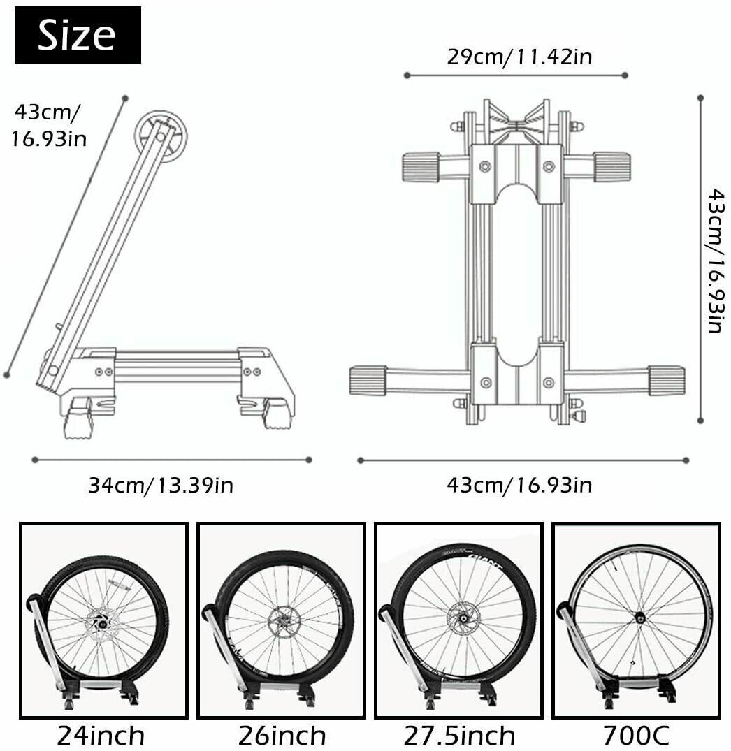 rockbros foldable bike stand for indoor parking
#color_black