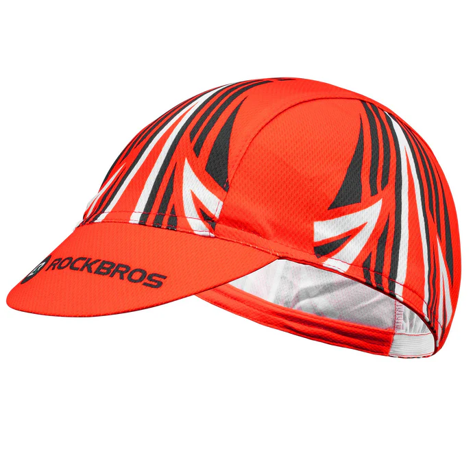 ROCKBROS Sunproof Cycling Cap  Comfortable, Breathable, Multi-Use Hat Color Red