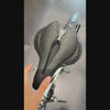 Cyclist enjoying a long distance ride with ROCKBROS comfort air bike seat.