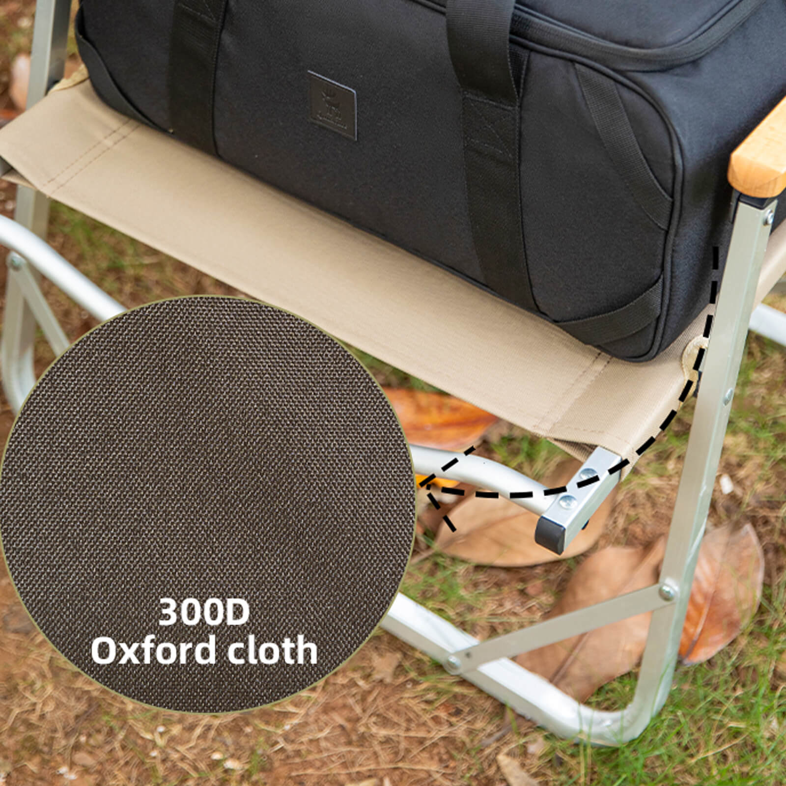 Qunature 18L Outdoor Camping Storage Bag for Gear and Supplies.
#color_black