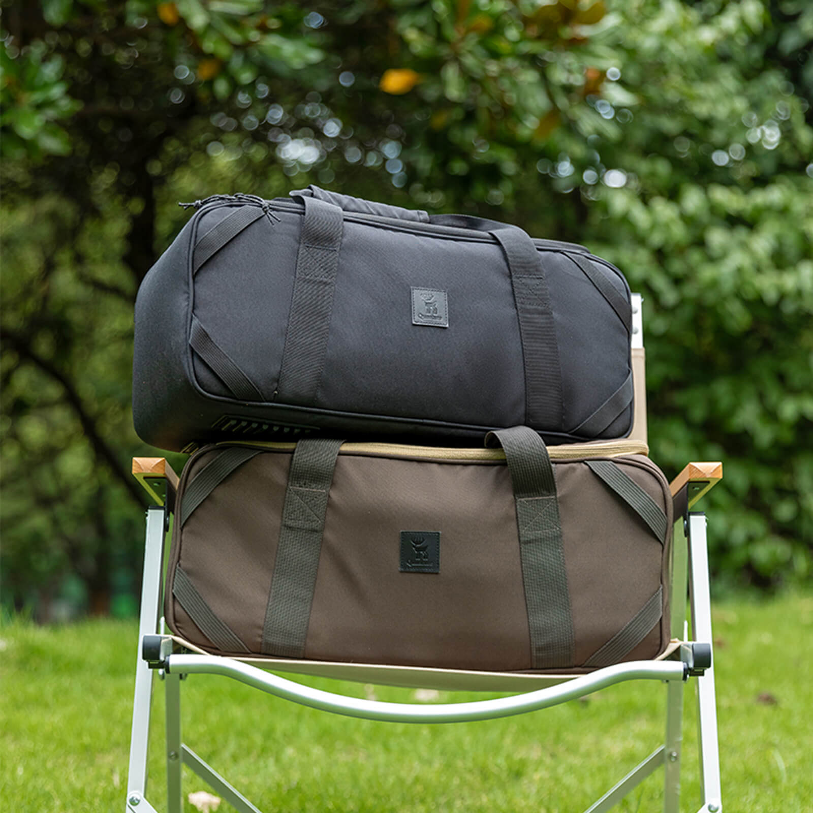 Qunature 18L Outdoor Camping Storage Bag for Gear and Supplies.
#color_black