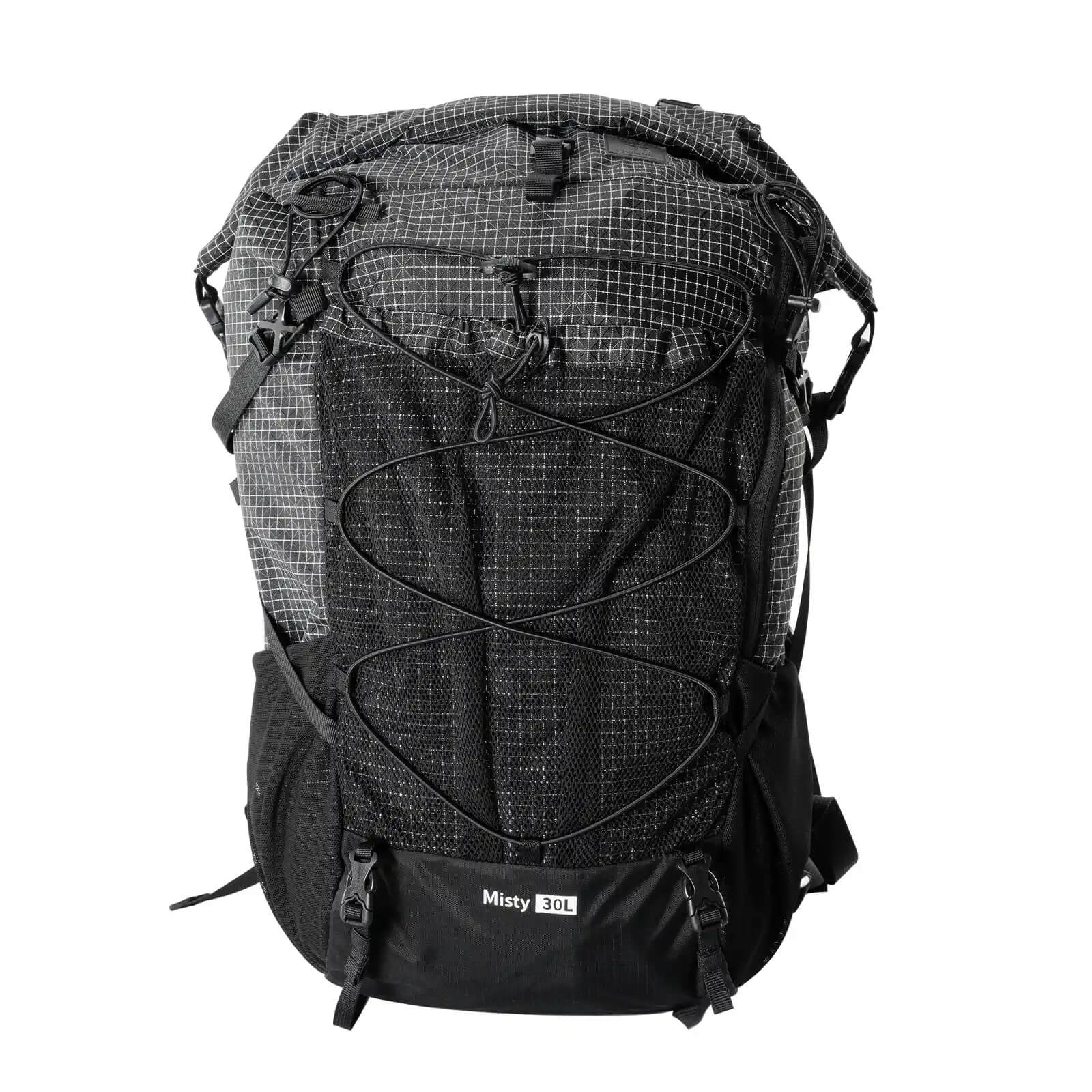 Qunature lightweight 30–35l outdoor backpack for hiking and camping.
#color_black