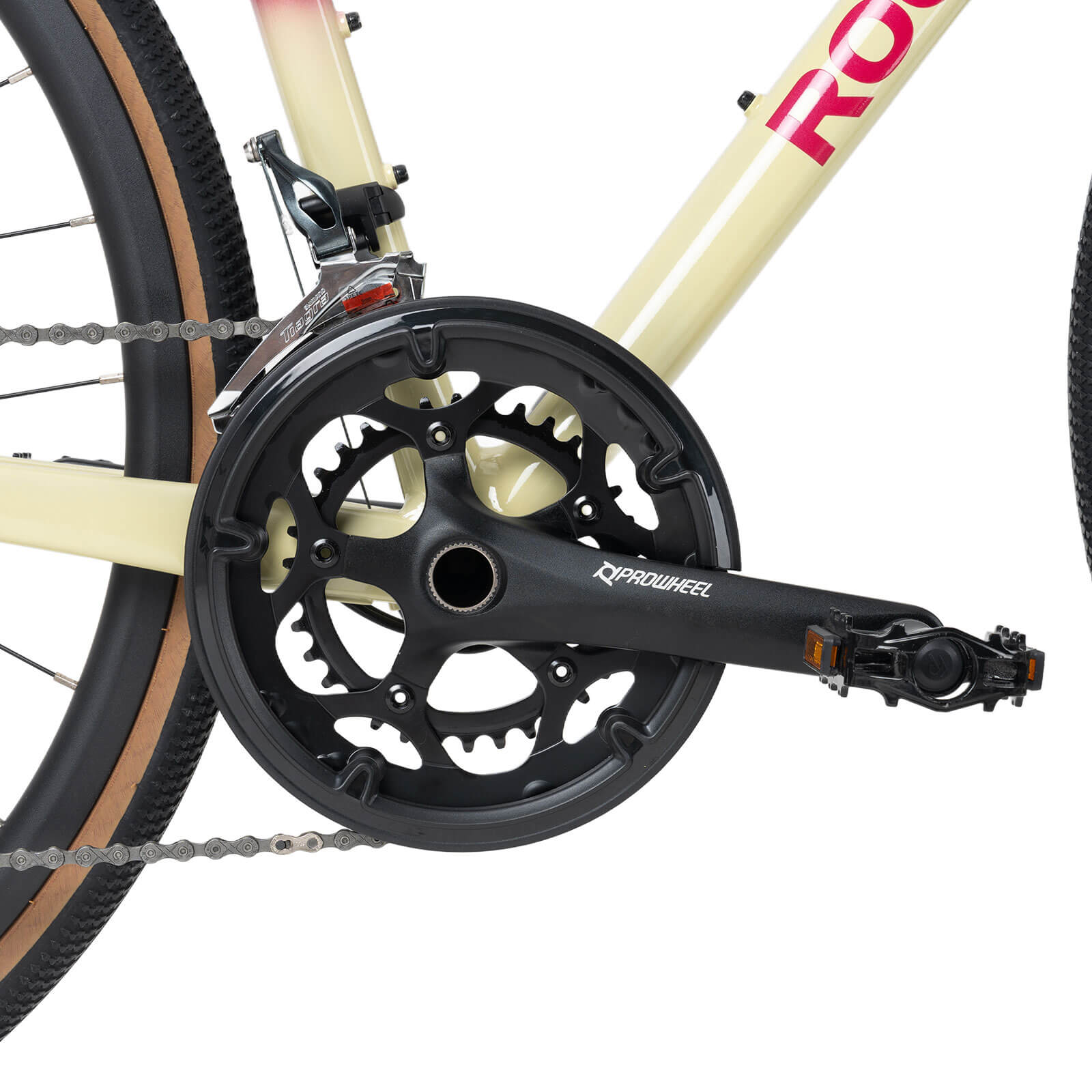 rockbros flat bar disc brake road bike for fitness cycling.
#color_Copper Purple Gradient