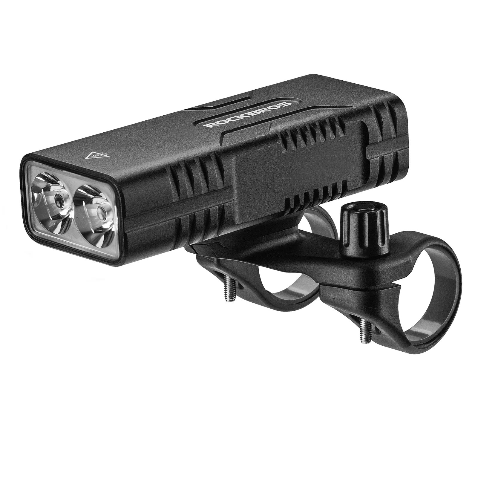 ROCKBROS BC29 850LM bike front headlight with 10000mAh power bank, USB-C rechargeable, IPX6 waterproof cycling light for road and MTB riding