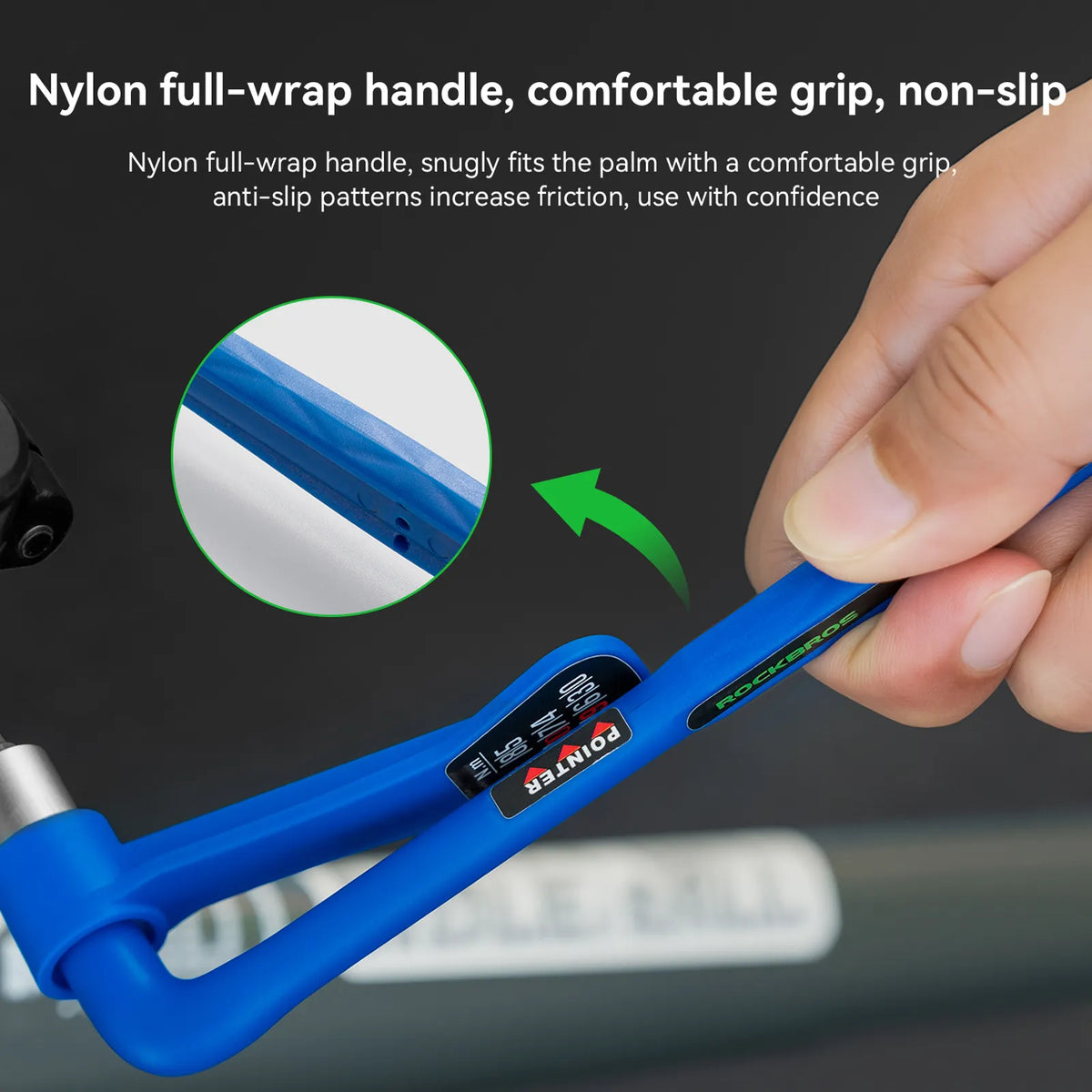 ROCKBROS bicycle torque wrench with adjustable 3–10 N·m range
