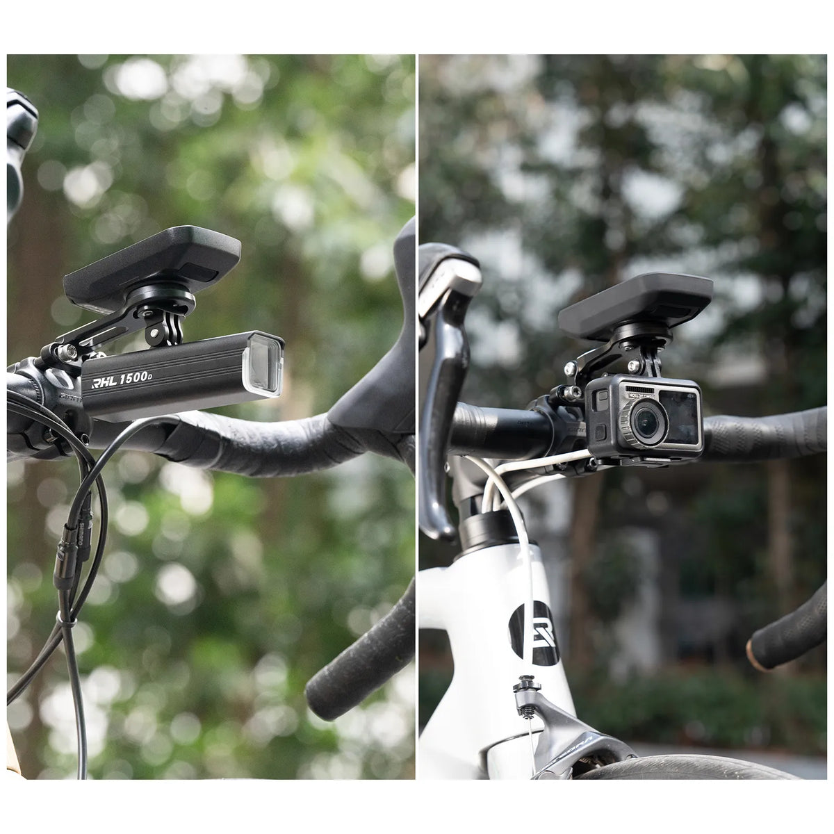 rockbros integrated bike mount for lights and action camera recording.
#option_Standard Mount