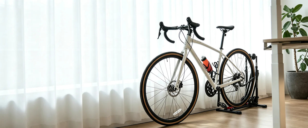 ROCKBROS bike stands for home workshop and bike storage