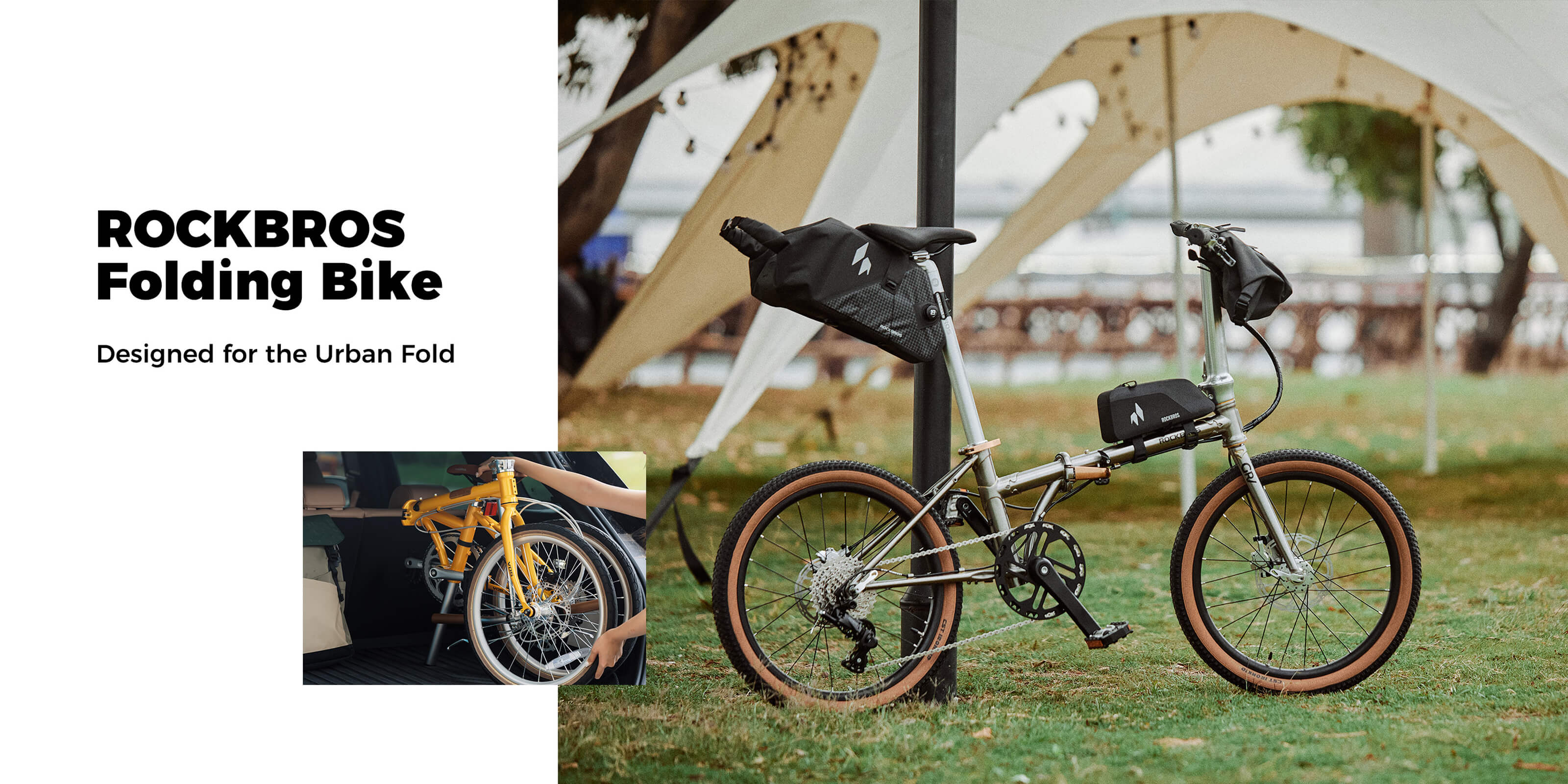ROCKBROS complete bikes collection commuter bicycles.