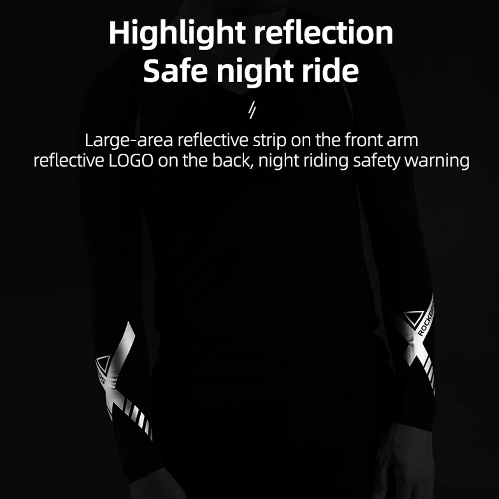 Rockbros white cooling cycling shoulder wrap sun shield with breathable fabric