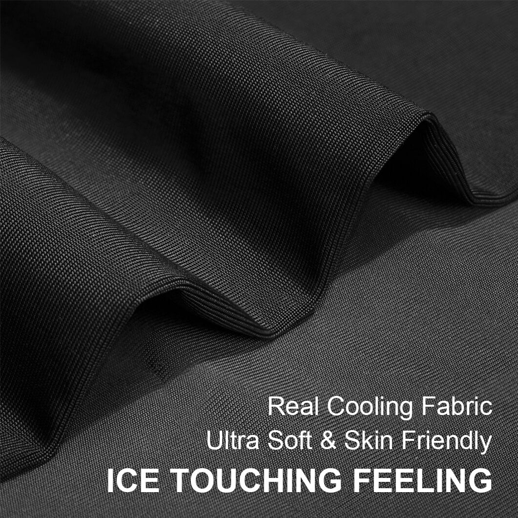 ROCKBROS cooling UV protection face mask for summer outdoor sports.