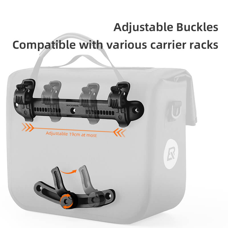 ROCKBROS Durable Bicycle Pannier for Long Distance Rides
#color_black
