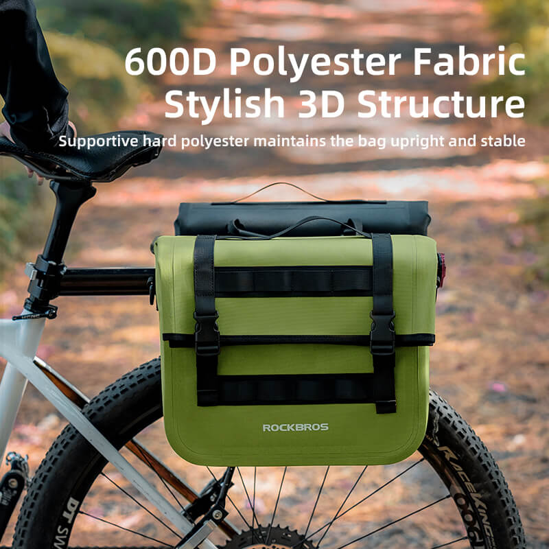 ROCKBROS Durable Bicycle Pannier for Long Distance Rides
#color_black