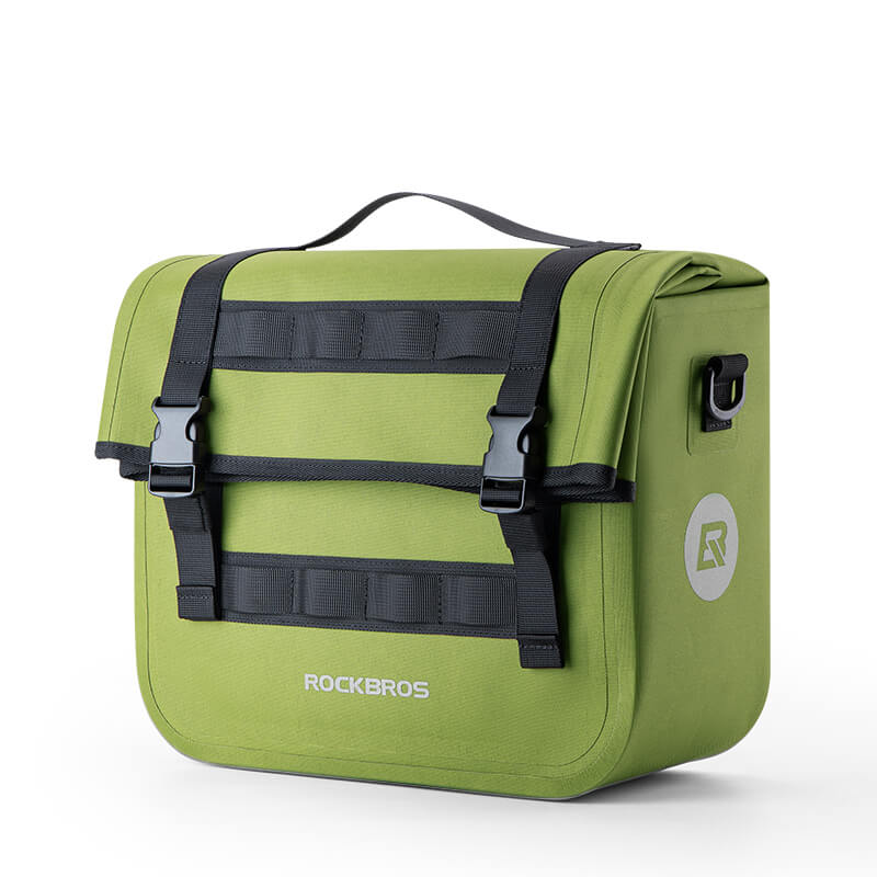 ROCKBROS Durable Bicycle Pannier for Long Distance Rides
#color_green