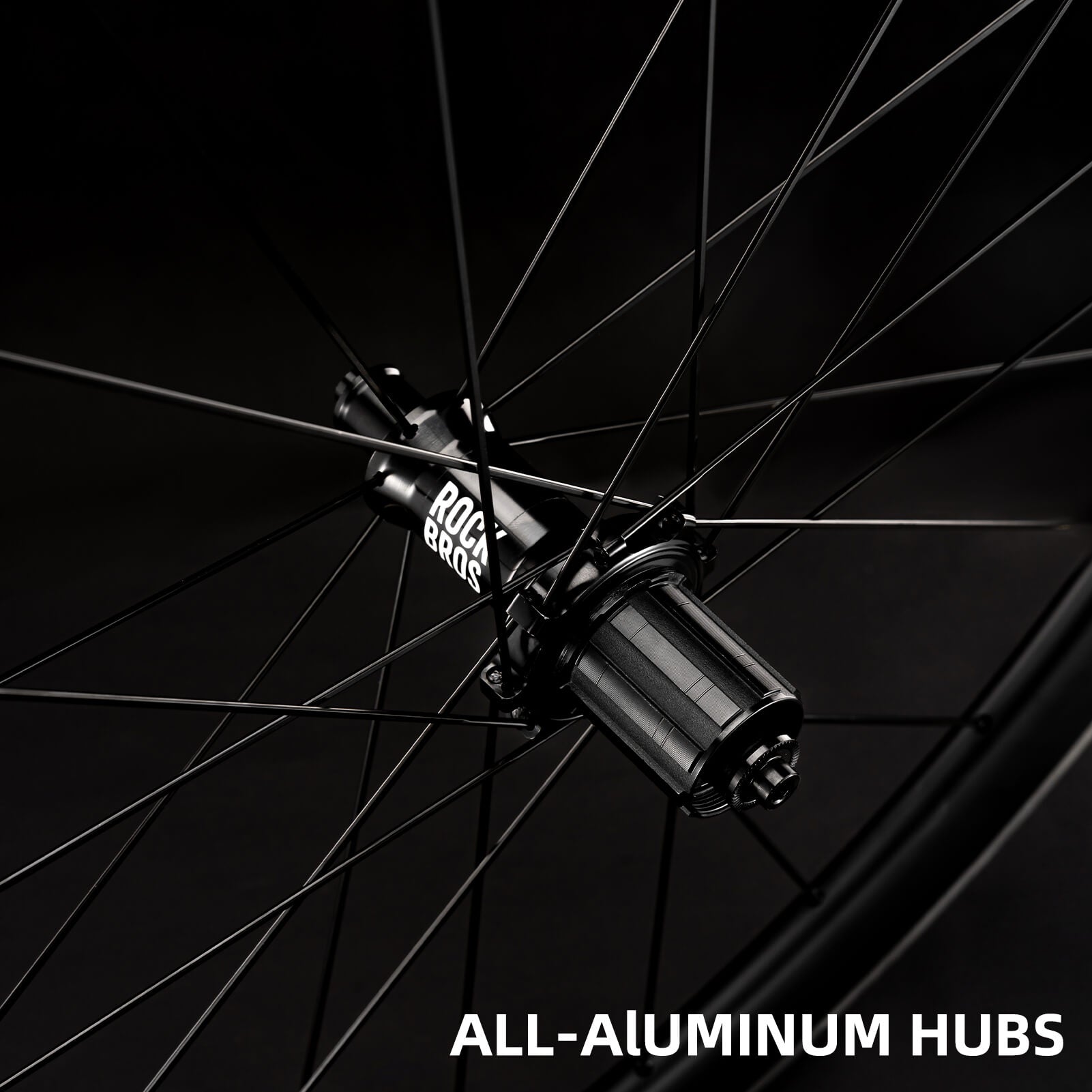 rockbros flamewind carbon fiber rim brake wheelset for training and racing
#option_Carbon fiber-50mm Disc Brake