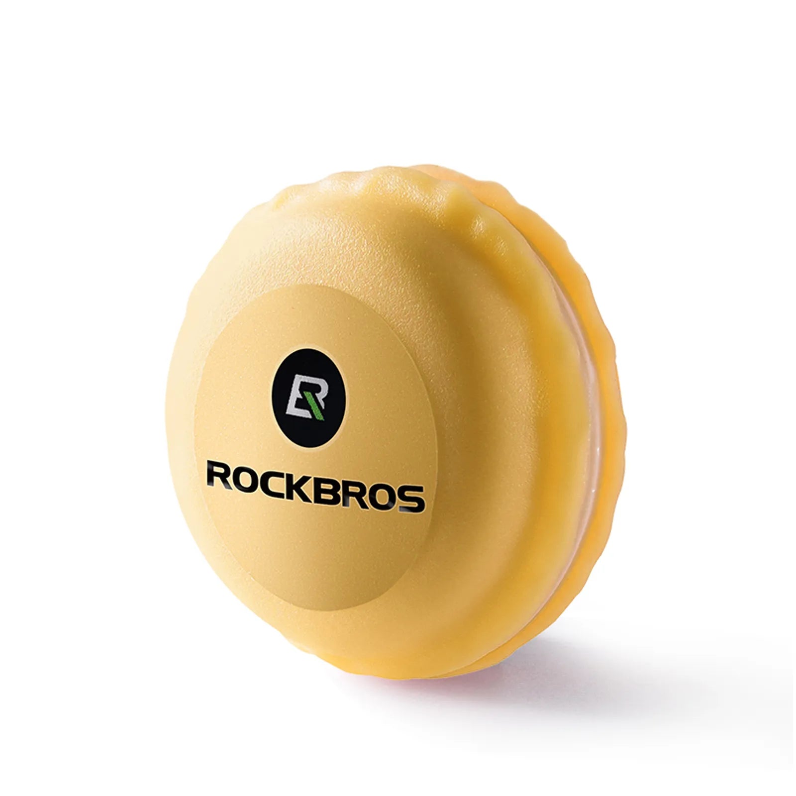 RockBros glueless bike puncture repair kit in aesthetic macaron colors with compact storage case.
#color_yellow