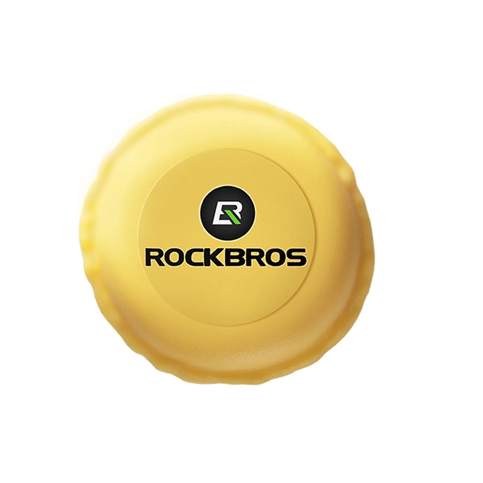 RockBros glueless bike puncture repair kit in aesthetic macaron colors with compact storage case.
#color_yellow