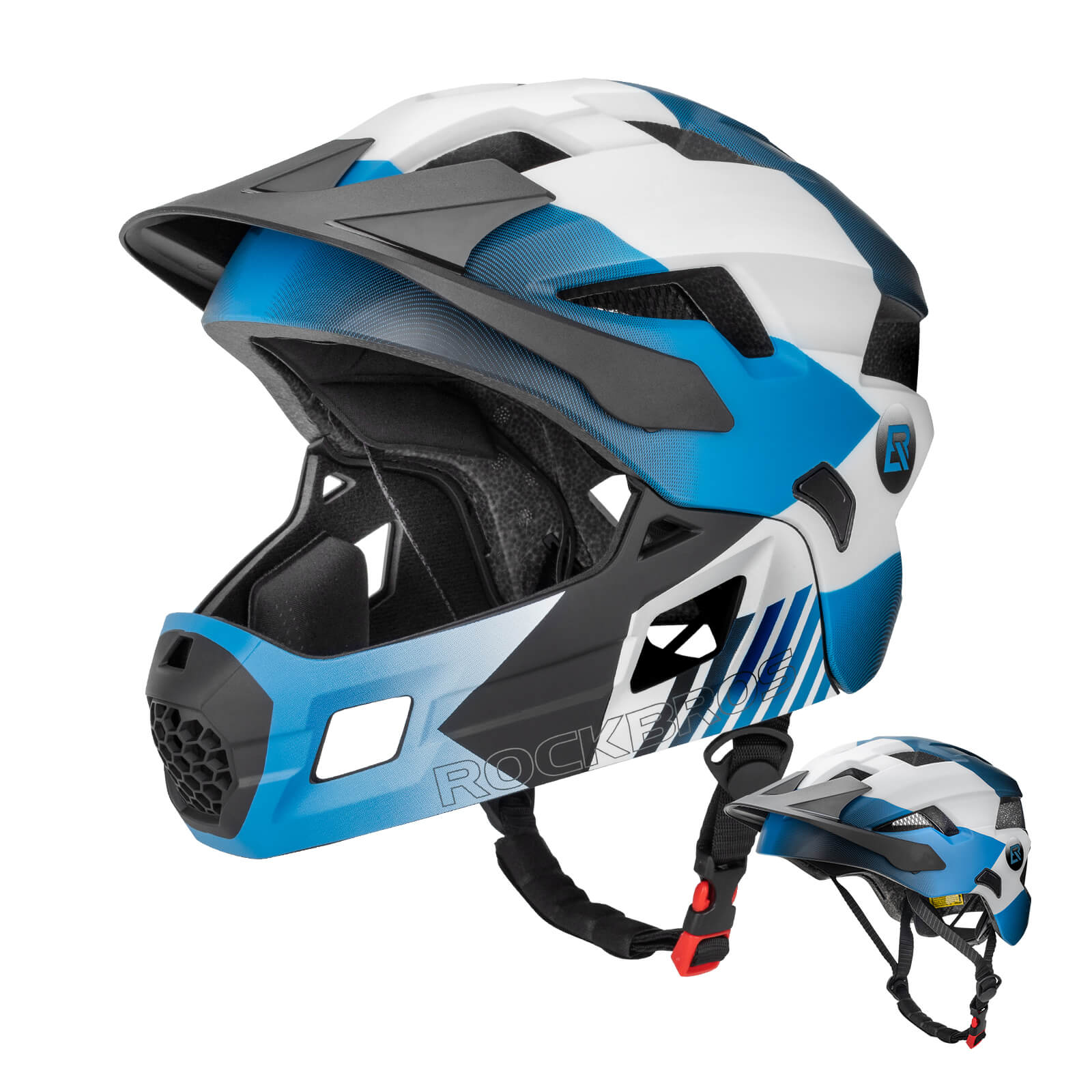 rockbros kids helmet TS-61 with impact protection and comfort padding
#color_blue