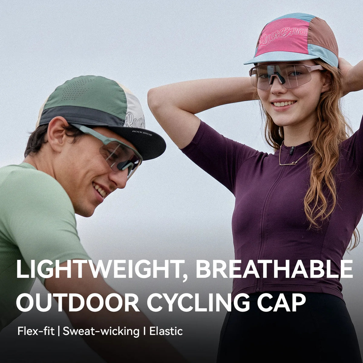 ROCKBROS Lightweight Cycling Cap for Helmet, Breathable Sun Protection.
#colour_purple