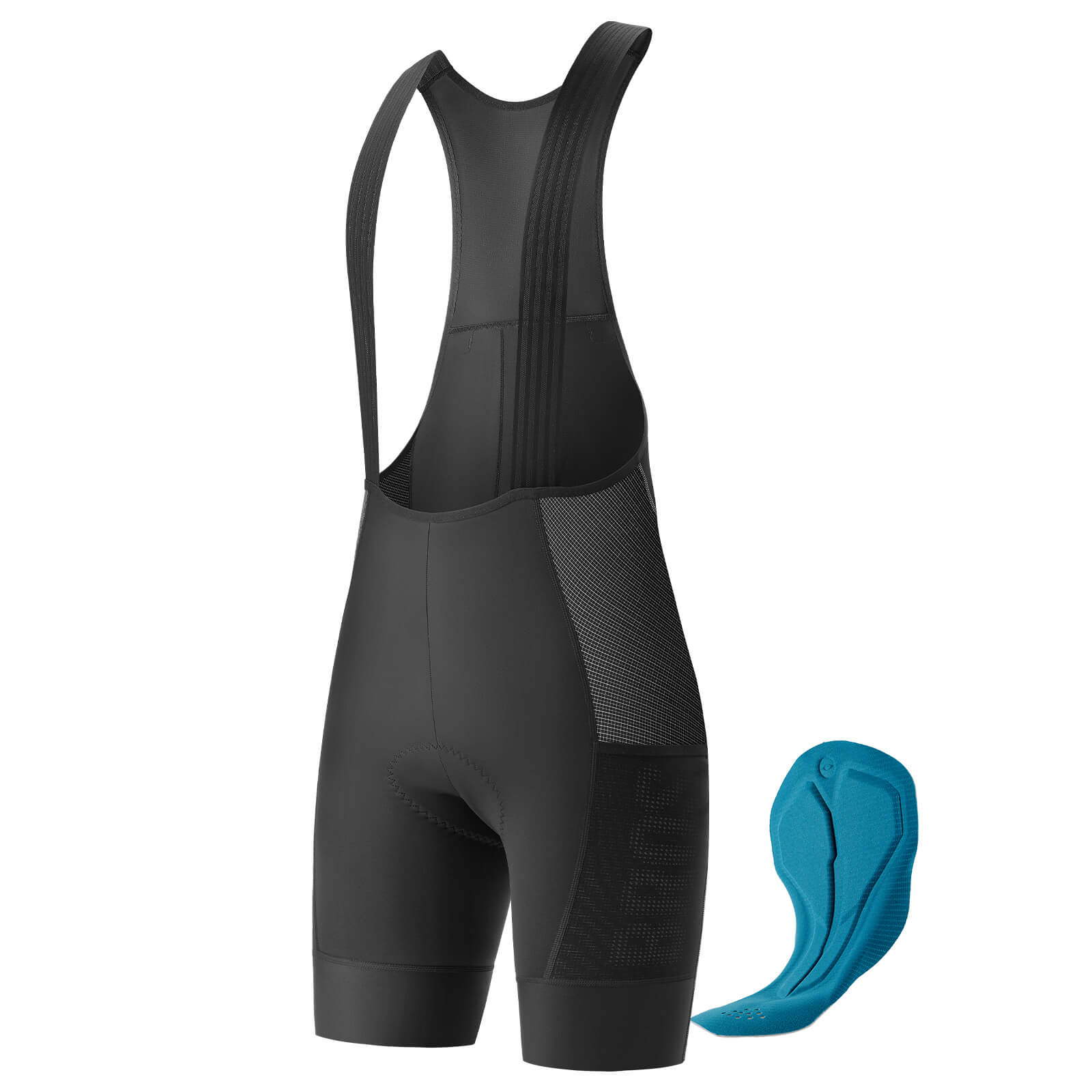 rockbros mens summer cycling bib shorts italian dual-arrow for road and mtb riding.