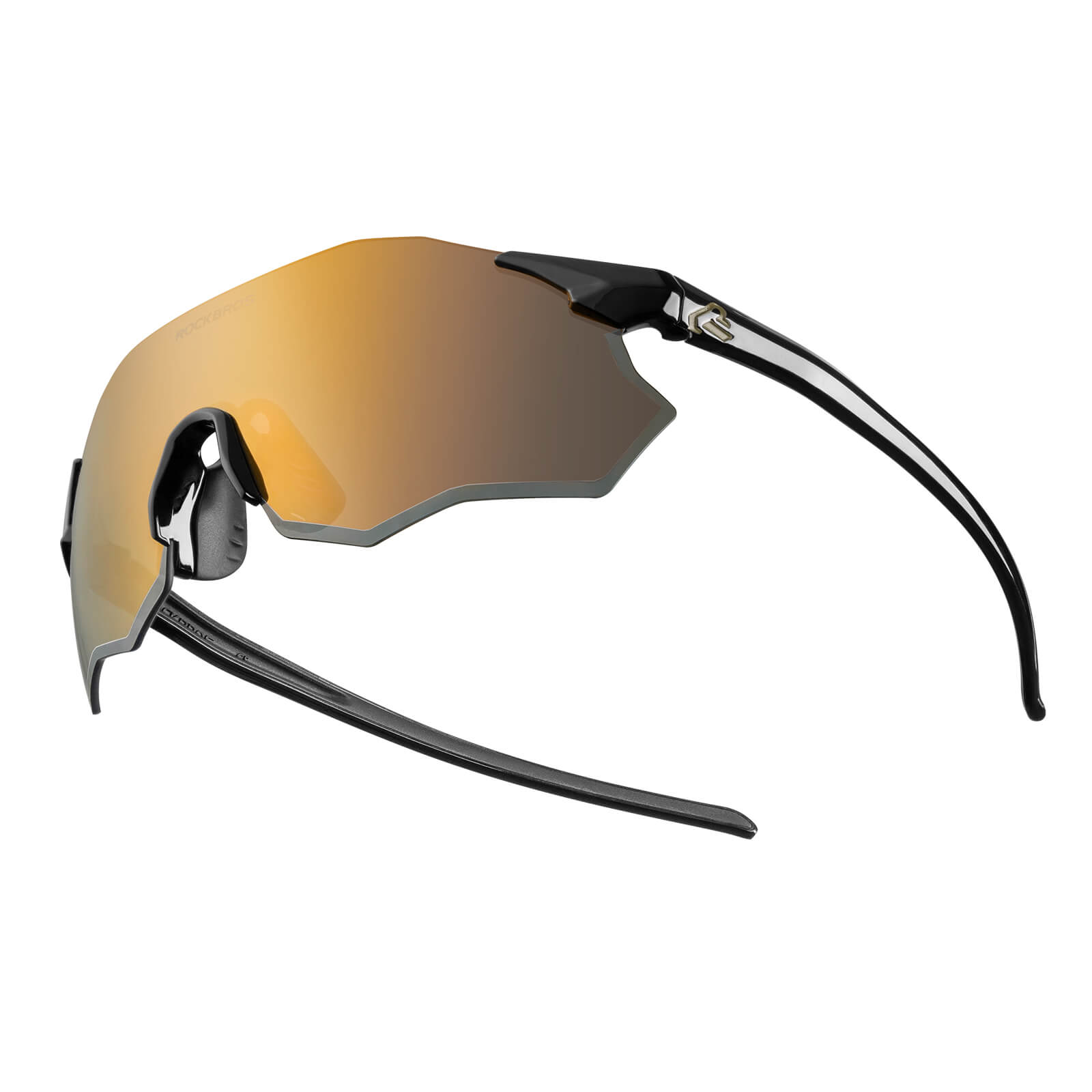 rockbros photochromic cycling glasses uv400 protection tr90 lightweight frame for outdoor riding
#color_Gold(PC lences, not Polarized and Photochromic)