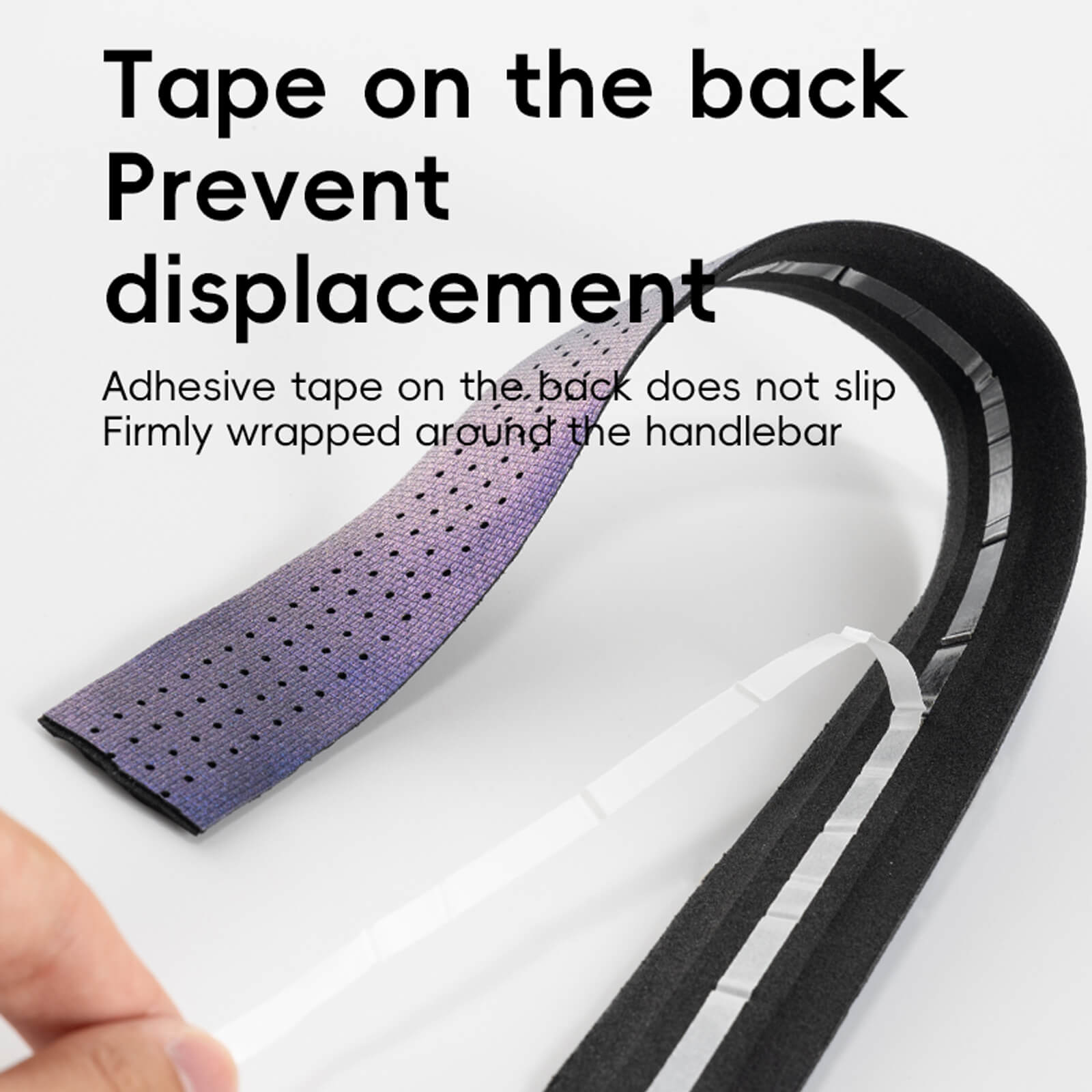 rockbros non-slip silicone pu bike handlebar tape for road bikes.
#color_silicone black