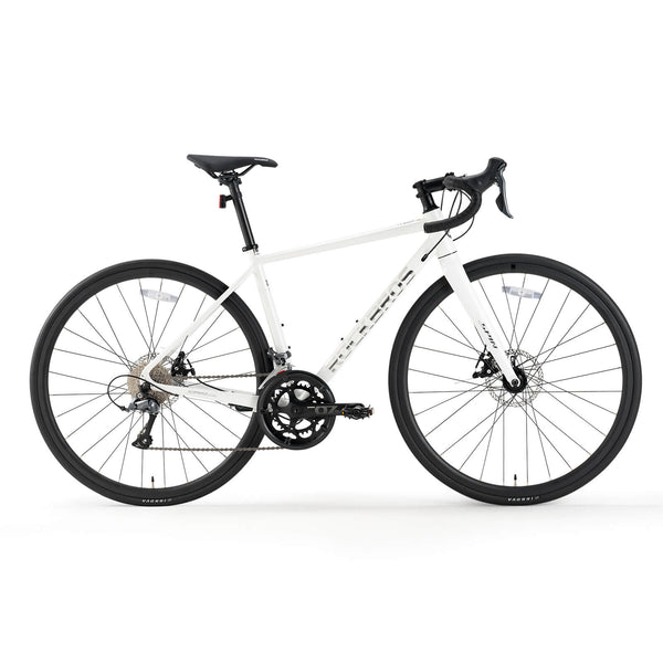 Rockbros Spin-W2M lightweight aluminum road bike for professional racing.
#color_white