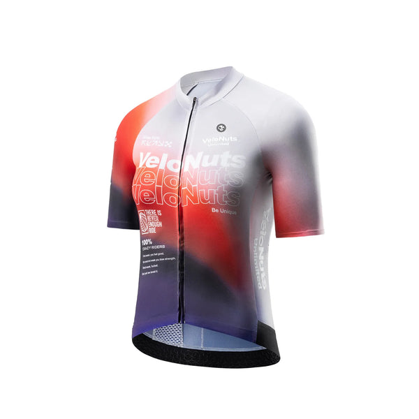 Rockbros VNS women's short sleeve cycling jersey in CloudFade design