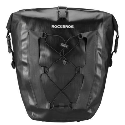 rockbros waterproof bike pannier 25l rear bag for commuting
#color_black single