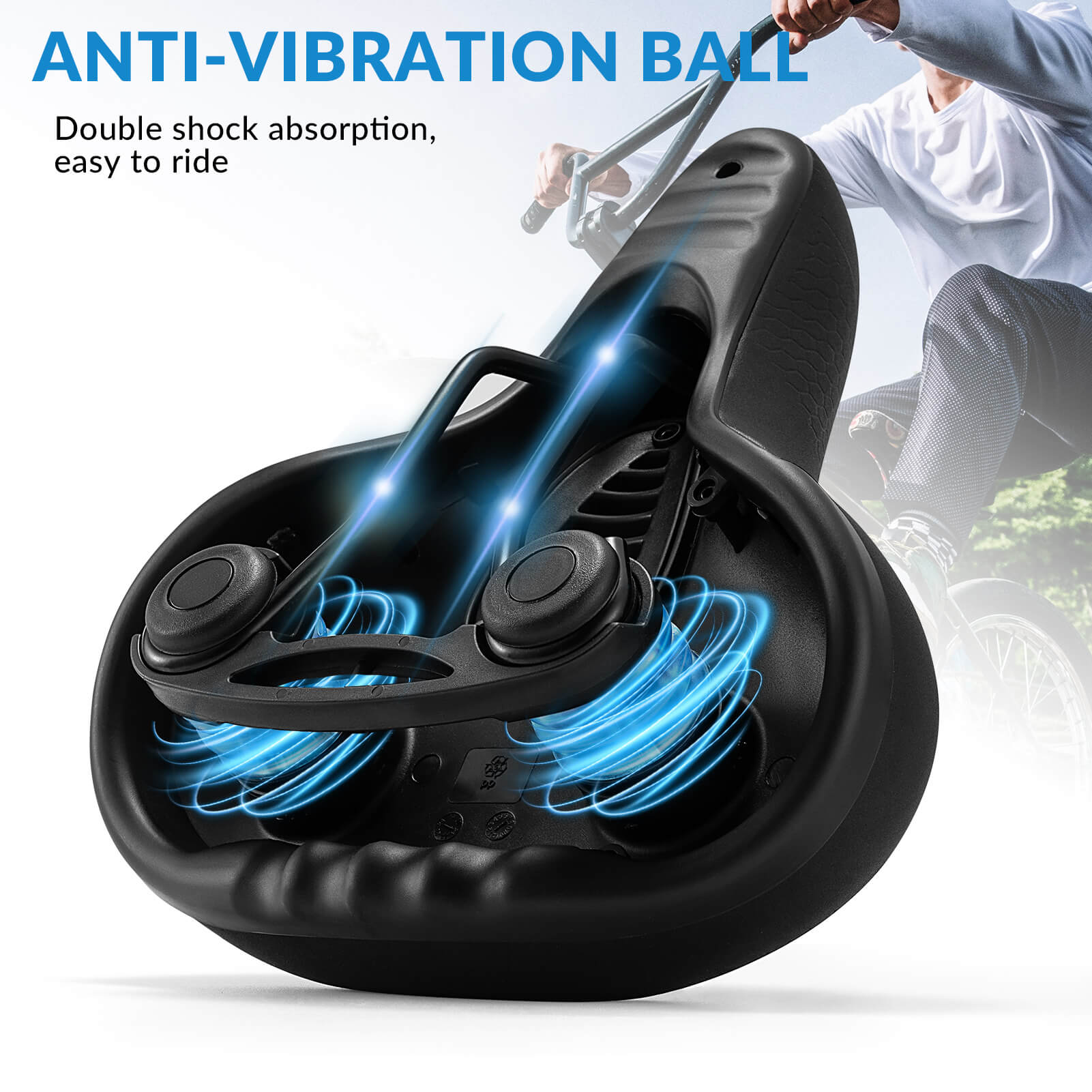 ROCKBROS waterproof hollow bike saddle for mountain biking comfort.
#size_large