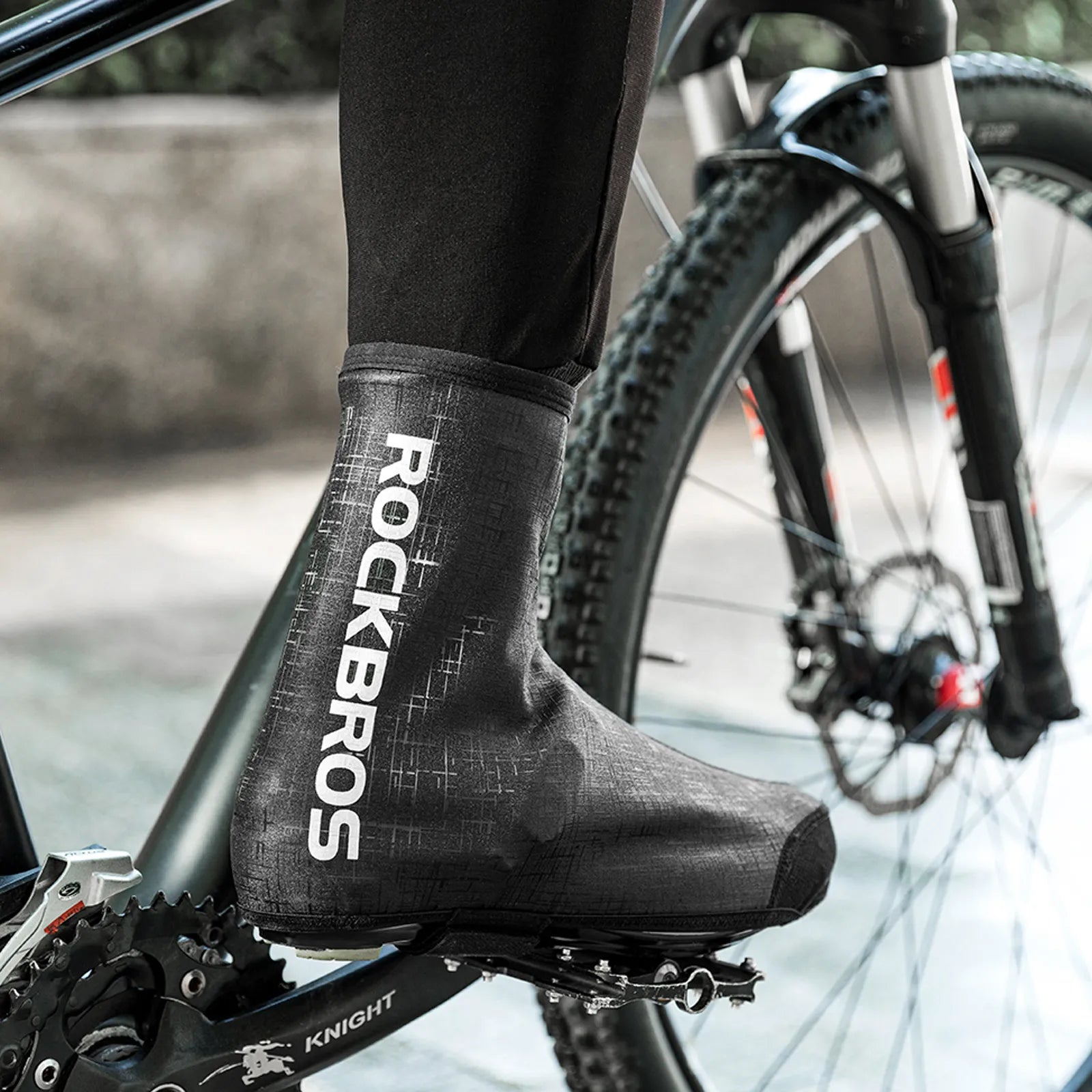ROCKBROS winter thermal waterproof cycling shoe covers