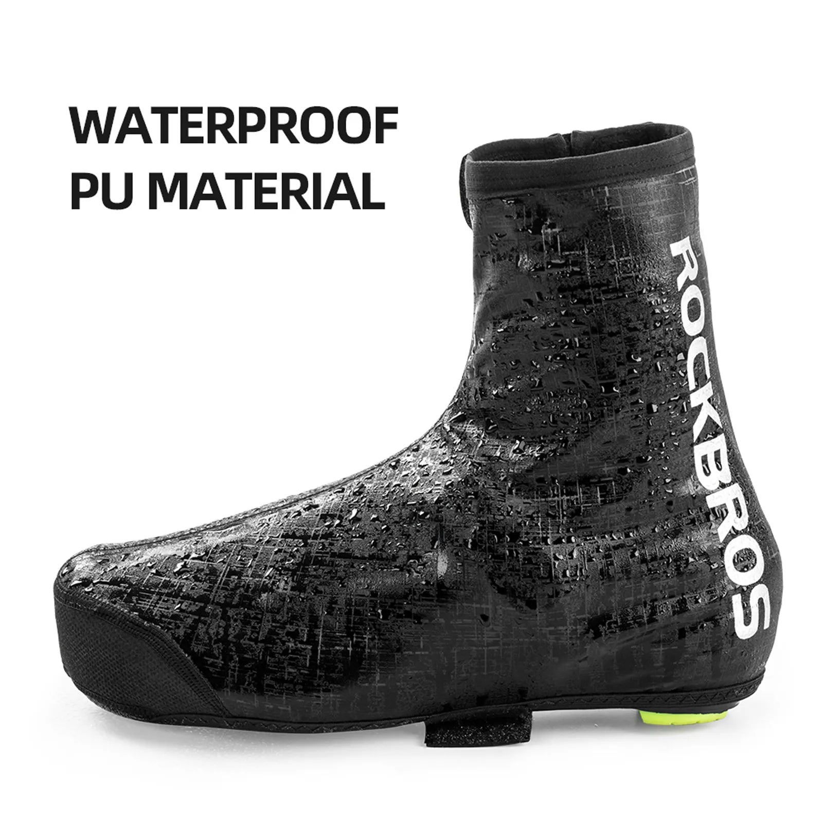 ROCKBROS winter thermal waterproof cycling shoe covers