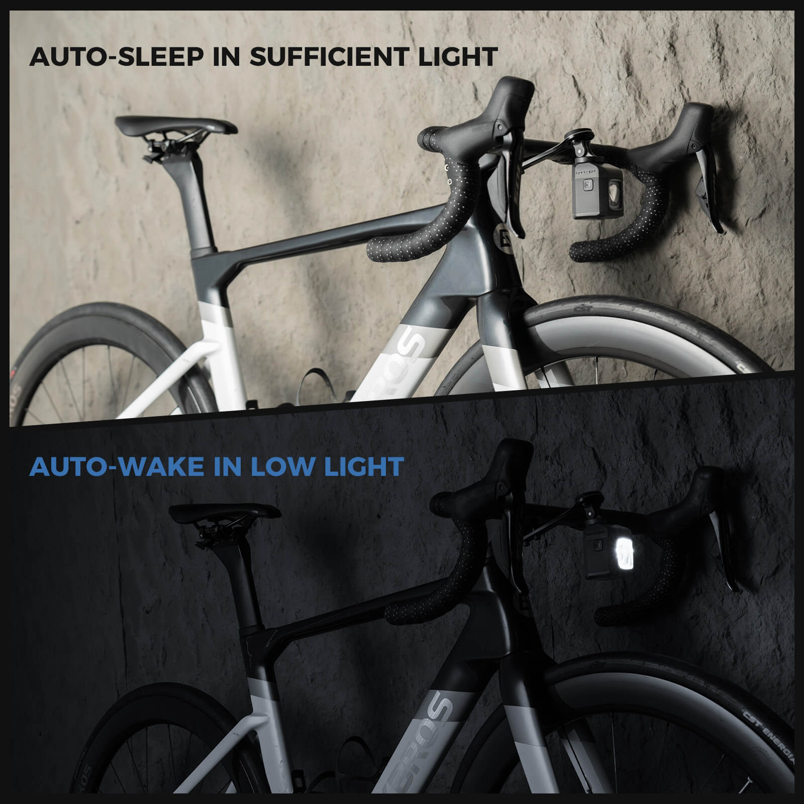 rockbros wireless remote bike headlight for night riding.
#color_pink