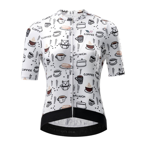 rockbros breathable cycling top for women for summer rides.