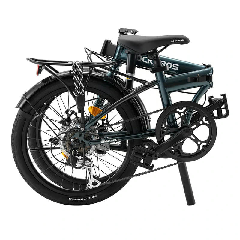 rockbros 20 inch 7 speed folding bike for urban commuting.
#color_blue